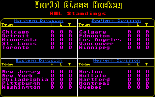 World Class Hockey atari screenshot